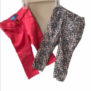 2 Pairs of Pants - 18-24 months